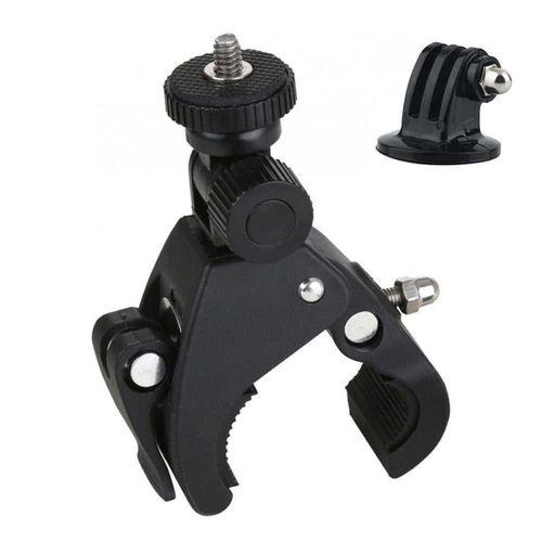 KNMASTER Knmaster Tüm Aksiyon Kameralara Uyumlu Metal Gidon Aparatı + Tripod Adaptörü