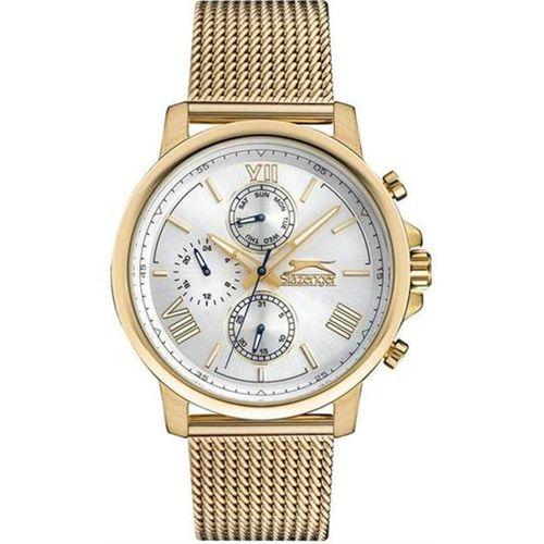 Slazenger SL.09.1859.2.03 Quartz Hasır Altın 45 mm Erkek Kol Saati