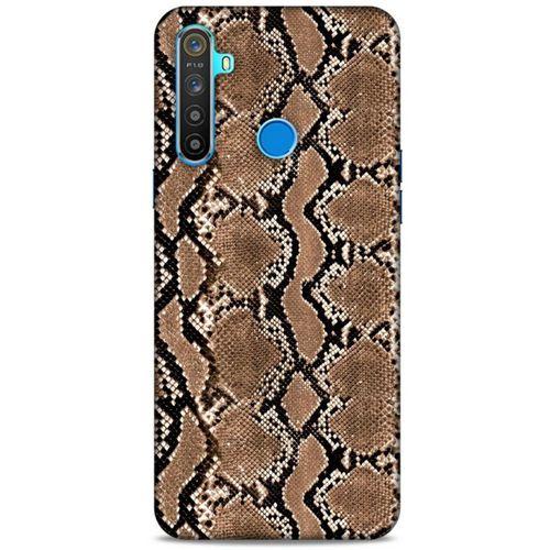 Animax Yılan Derisi Oppo Realme 5i Kılıf Desenli Silikon