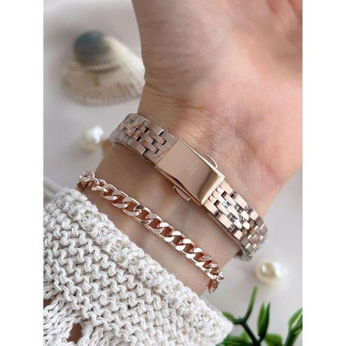 Lee Cooper Çelik Kordonlu 3 Atm Suya Dayanıklı Kadın Kol Saati VS.BLKT.0650