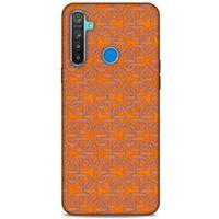 Gömlek (27) Desenli Silikon Kapak Telefon Kabı Oppo Realme 5i Kılıf