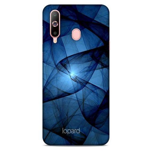 Samsung Galaxy A60 Kılıf Pastel Renkler (13) Silikon Kap Lacivert