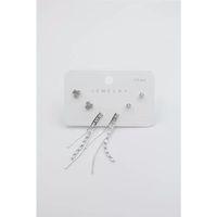 Çoklu Set Küpe - Gümüş