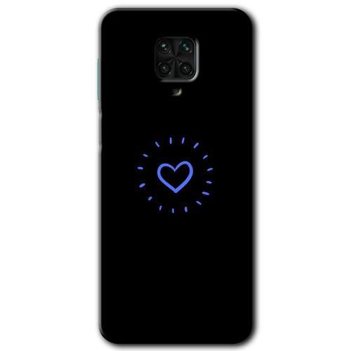 Potkal Hediye Fabrikası Xiaomi Redmi Note 9s Kılıf HD Desen Baskılı Arka Kapak - Heart Strokes