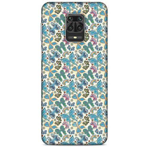 Xiaomi Redmi Note 9S Kılıf Kelebek Etkisi (18) Telefon Kılıfları Şeker Pembe