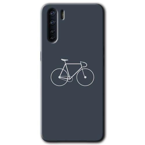 OPPO Oppo A91 Kılıf HD Desen Baskılı Arka Kapak - Bike