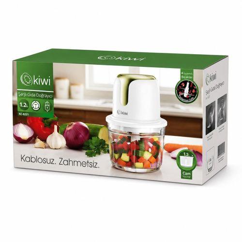 USB Type-C Şarjlı Mini Blender 3 Bıçak 1.2L