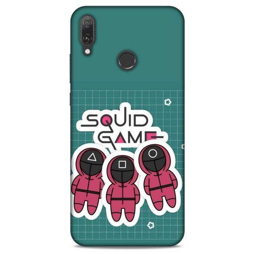 Huawei Y9 2019 Uyumlu Kılıf Squid Game (40) Fit Silikon Kılıf Sook