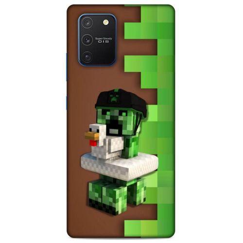 Lopard Samsung Galaxy S10 Lite Uyumlu Kılıf PiXel (35) Fit Design Kılıf Creeper