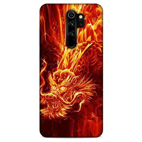 Xiaomi Redmi Note 8 Pro Kılıf Dragons (12) Koruyucu Silikon Ateş Ejderhası