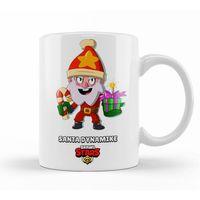 Brawl Stars Santa Dynamıke Kupa Bardak Porselen