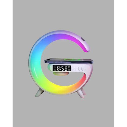 Kablosuz Şarjlı Atmosfer Lambası Bluetooth Hoparlör Ve Akıllı Alarm Özellikli