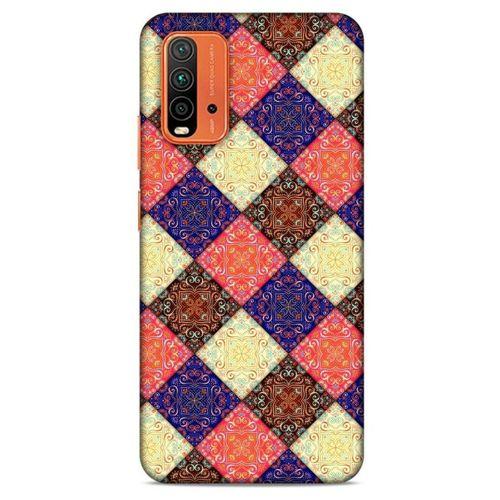 Lopard Xiaomi Redmi Note 9 4g Uyumlu Kılıf Ethnic Culture (30) Silicone Case