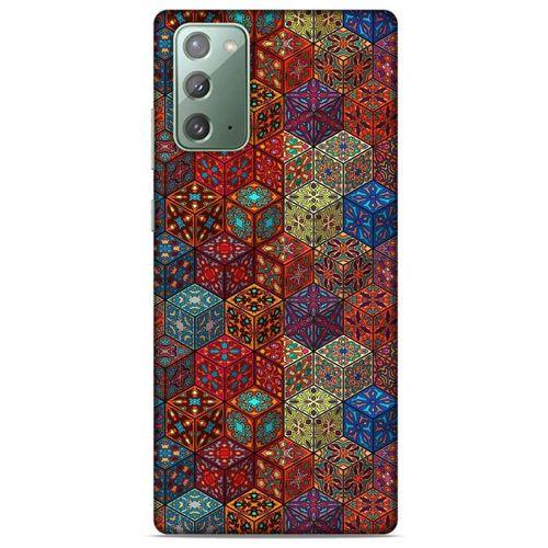 Ethnic Culture (46) Samsung Galaxy Note 20 Kılıf Silikon Kapak Desenli