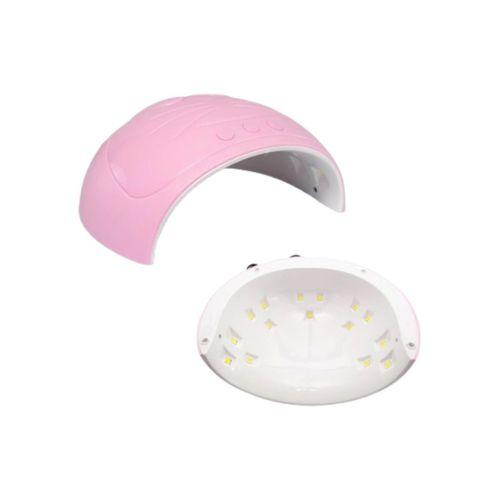 Ultraviyole Işıklı 15 Ledli 45w Oje Kurutucu Makine Pembe