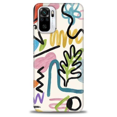 Xiaomi Poco M5s Kılıf HD Baskılı Kılıf - Çizimler + Tam Ekran Koruyucu