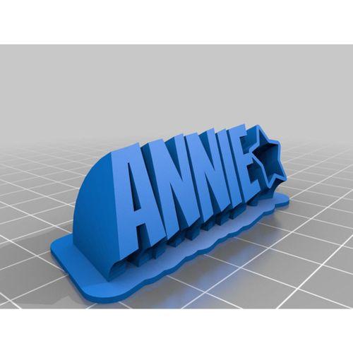ANNIE2 3D Baskı (Bu ürün Sadece Plastik parçadır - Almadan Önce Soru Sorabilirsiniz)