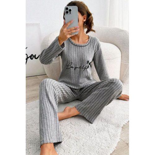 Zhlbutik Genç Baskılı İ̇nterlok Pijama Takımı