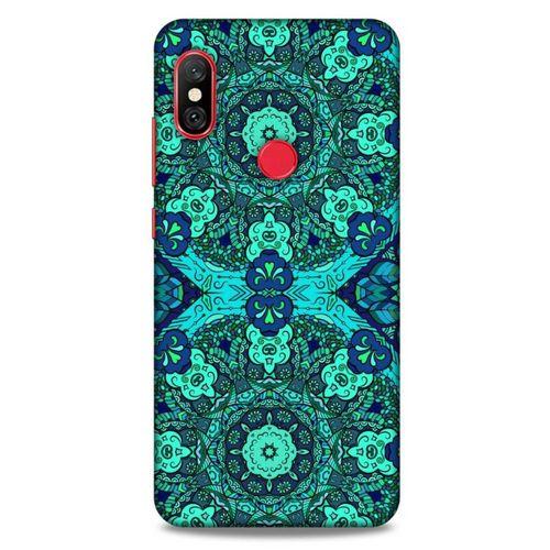 Xiaomi Redmi Note 6 Pro Uyumlu Kılıf Mavi Delisi (33) Hybrid Kılıf Cami