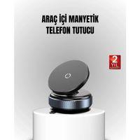 Vakum Adsorpsiyonlu Manyetik Telefon Tutucu Güçlü N52 360° Evrensel Uyumluluk