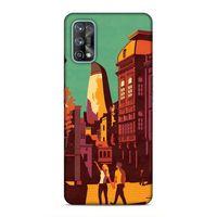 Realme 7 Pro Uyumlu Kılıf Azarbaijan (44) Tough Armor Kılıf Bakü Çizim