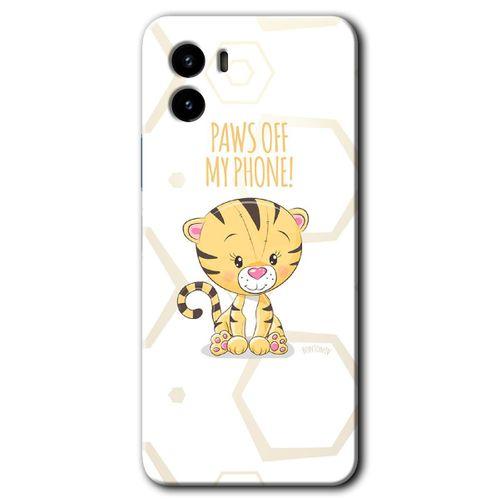 Vivo Y15s Kılıf HD Desen Baskılı Arka Kapak - Sevimli Kedi 1