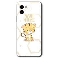 Vivo Y15s Kılıf HD Desen Baskılı Arka Kapak - Sevimli Kedi 1