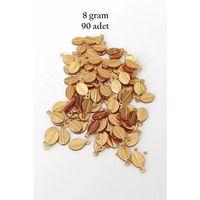 Oya Abiye Bileklik Kolye Pleksi Metalik Plastik Pul Altın Renk 8 gram 90 adet - BNC478