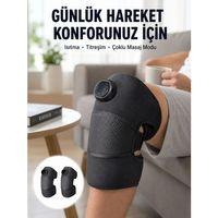 3 Seviyeli Titreşimli Isıtmalı Diz Bakım Masaj Cihazı Yeni Nesil