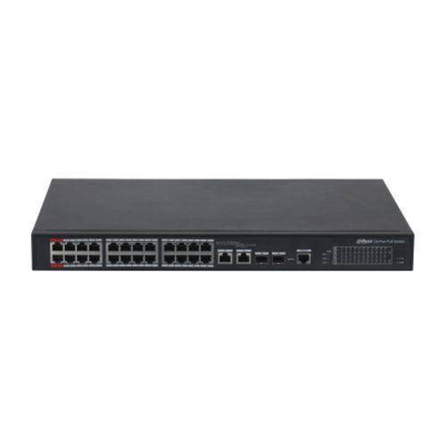 DAHUA PFS4226-24ET-240 24 PORT 24XFE-2GE-2SFP YÖNETİLEBİLİR 240W POE SWİTCH