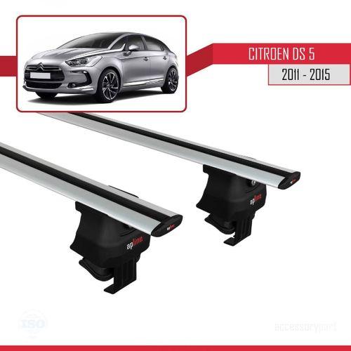 Citroen DS5 2011-2015 Arası ile uyumlu ACE-4 Ara Atkı Tavan Barı GRİ