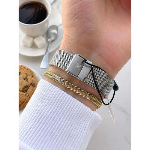 Daniel Klein 2 Yıl Garantili Hasır Çelik Kordon 3 Atm Suya Dayanıklı Kadın Kol Saati HS12809.5