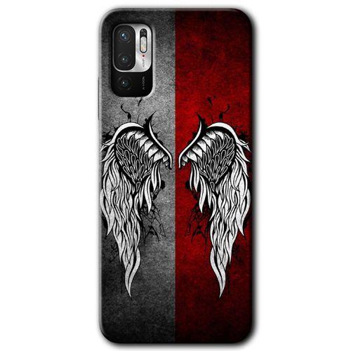 Xiaomi Poco M3 Pro HD Baskılı Kılıf + 9D Tam Ekran Koruyucu - Lucifer