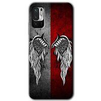 Xiaomi Poco M3 Pro HD Baskılı Kılıf + 9D Tam Ekran Koruyucu - Lucifer