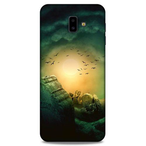 Lopard Samsung Galaxy J6 Plus Uyumlu Kılıf Manipülasyon ☻ (12) Koruyucu Silikon Desenli