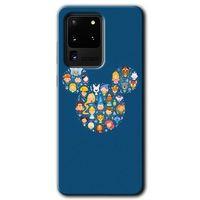 Samsung Galaxy S20 Ultra HD Baskılı Kılıf + 9D Tam Ekran Koruyucu - Mickey