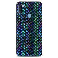 Samsung Galaxy A11 Kılıf Dragons (1) Kılıfı Ejderha Pulları Rainbow