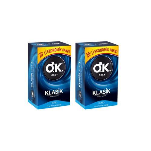 Okey Klasik 20li 2li Set