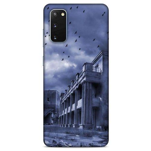 Samsung Galaxy S20 Kılıf Depresyon (39) Liquid Crystal Kılıf Şeker Pembe Bordo