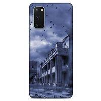 Samsung Galaxy S20 Kılıf Depresyon (39) Liquid Crystal Kılıf Şeker Pembe Bordo