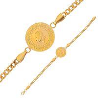 14 Ayar Altın Gurmet Çeyrekli Bileklik HSM10135