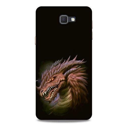 Samsung Galaxy J7 Prime Kılıf Dragons (18) Telefon Kılıfları Kahverengi Ejderha