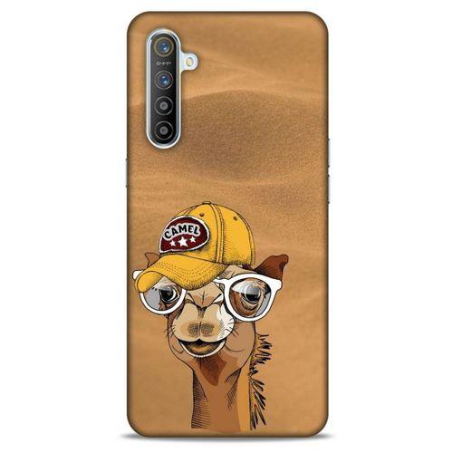 Animax Şapkalı Deve Oppo Realme XT Kılıf Desenli Silikon