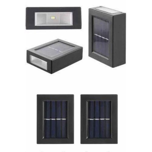 Solar Güneş Enerjili Çift Taraflı Duvar Lambası Çift Taraflı Duvar Lamba Güneş Enerjili