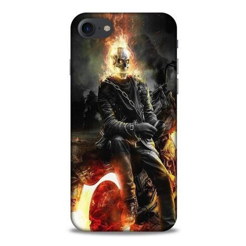 Apple Iphone 8 Uyumlu Kılıf Motorsiklet (16) Kalın Kılıf İskelet