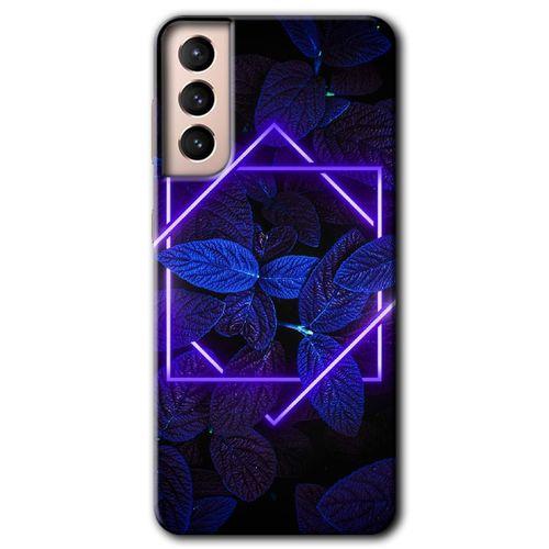 Galaxy S21 Kılıf HD Desen Baskılı Arka Kapak - Mekanik Yaprak 5