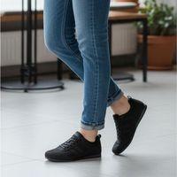 Bestof 124 tx Siyah İnce Taban Erkek Spor Ayakkabı