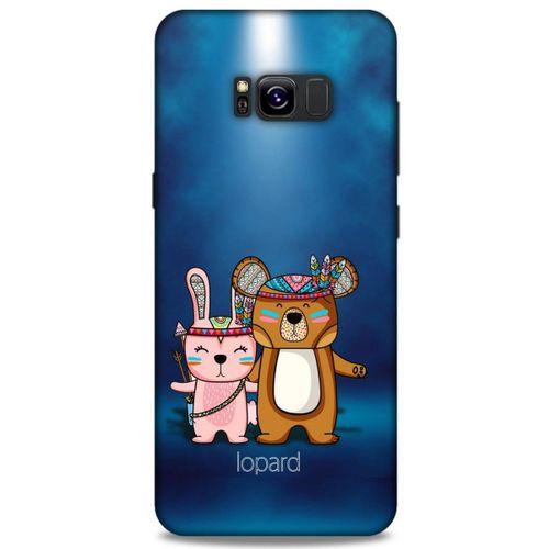 Samsung Galaxy S8 Plus Kılıf FunnyMaX (2) Kabı Lacivert Beyaz