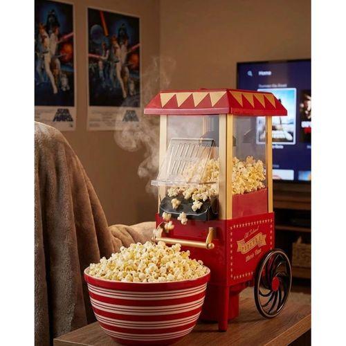 Nostaljik Tasarımlı Yağsız Mısır Patlatma Makinesi