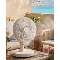 2200 Rpm Mini Masaüstü Vantilatör Sessiz Ve Güçlü Hava Akışlı Fan